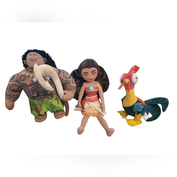 Disney Moana Adventure Plush Trio - Picture 6 of 6
